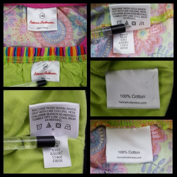 Hanna Andersson Floral And Stripe 2-Piece Outfit - Picture 8 of 8